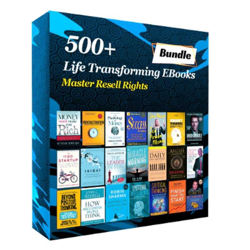 500+ Life Transforming Ebooks Bundle