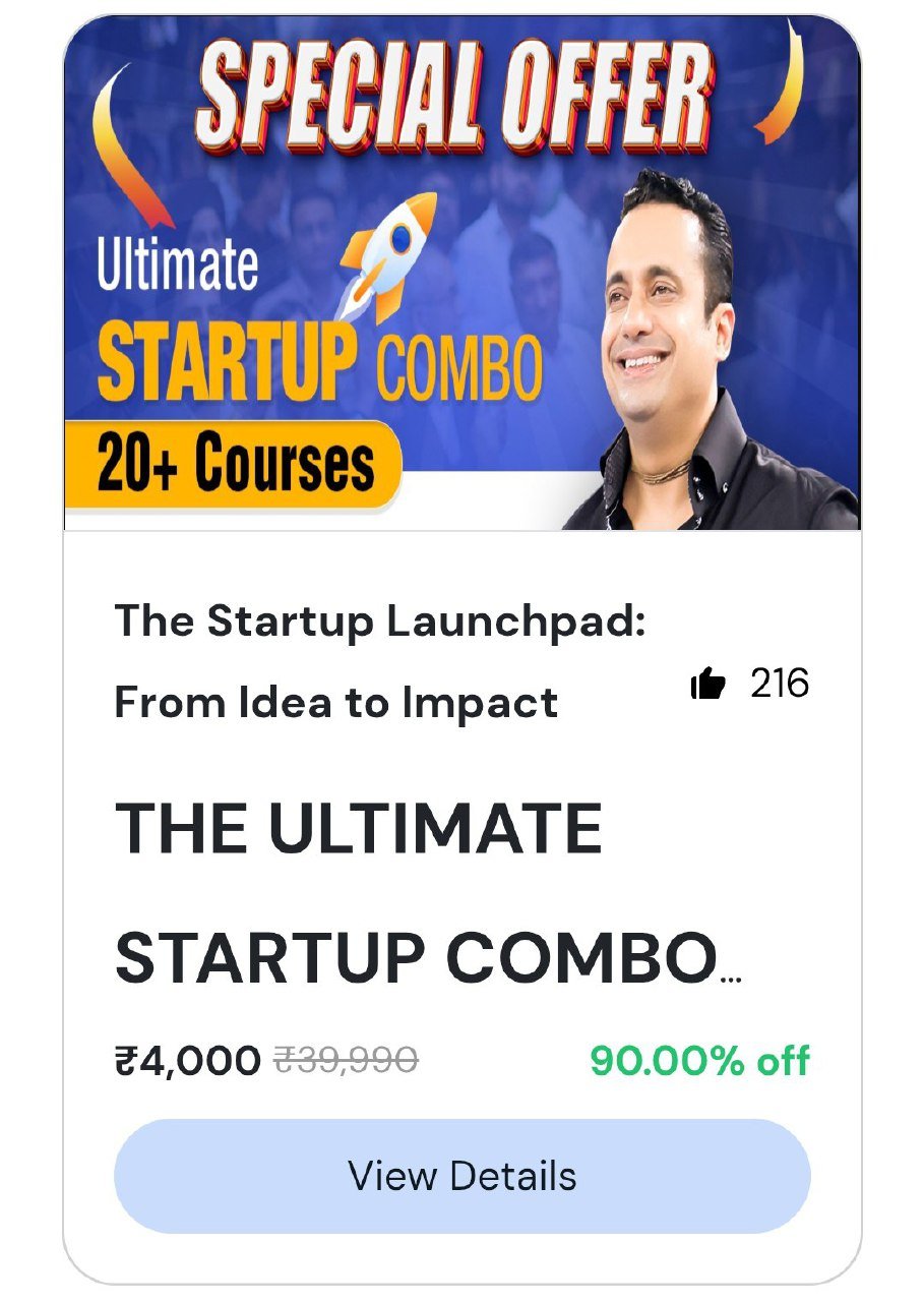 Vivek Bindra - The Startup Launchpad: From Idea to Impact