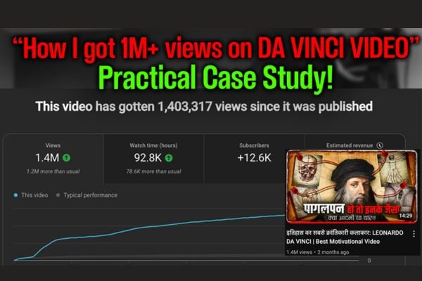 How I got 1M+ views on DA VINCI VIDEO Practical Case Study By Coolmitra