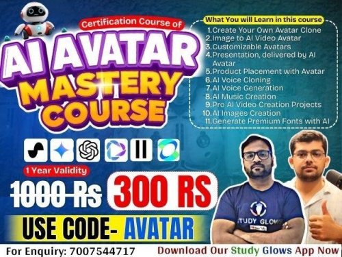 More information about "Study Glow - AI Avatar Mastery Course"