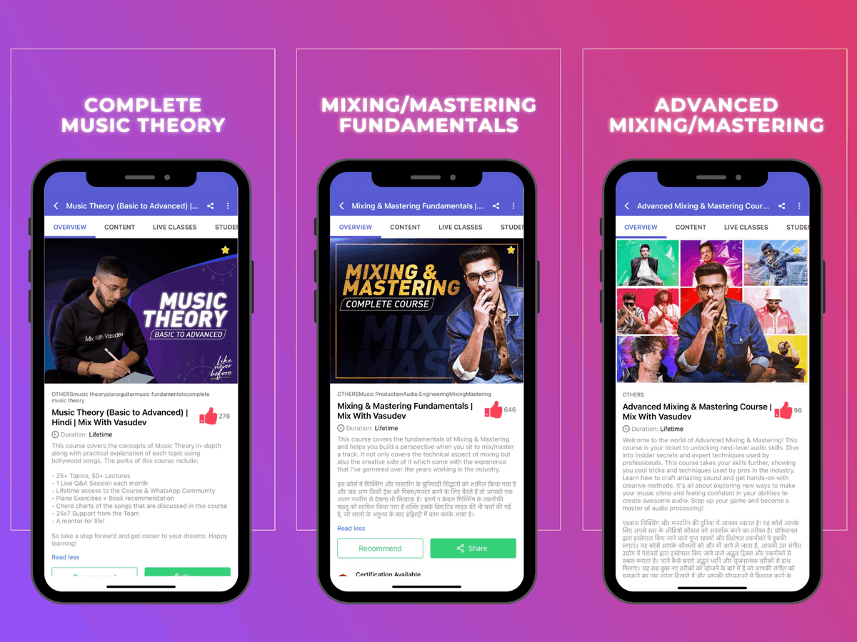 COMBO: All 3 Courses (Mixing & Mastering Fundamentals + Advanced + Complete Music Theory)