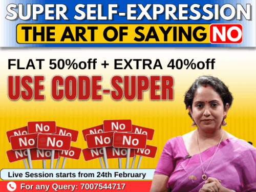 More information about "StudyGlows - Super Self Expression and Art of Saying NO"