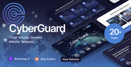 More information about "CyberGuard - Cyber Security Network Services HTML Template"