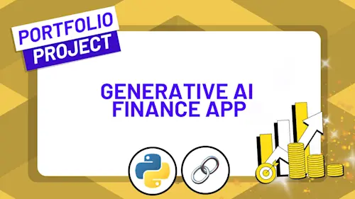Vibe Code a Generative AI Finance App with Python and LangChain