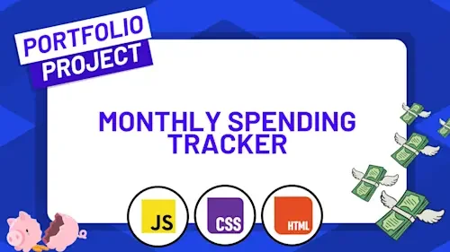 More information about "Build a Monthly Spending Tracker with HTML, JavaScript and CSS"