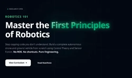More information about "Master the First Principles of Robotics"