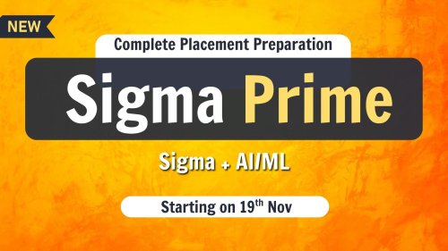 Apna college - Sigma PRIME | Complete Placement Preparation + AI/ML