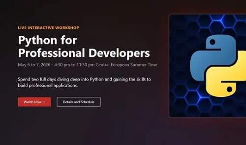 Python for Professional Developers